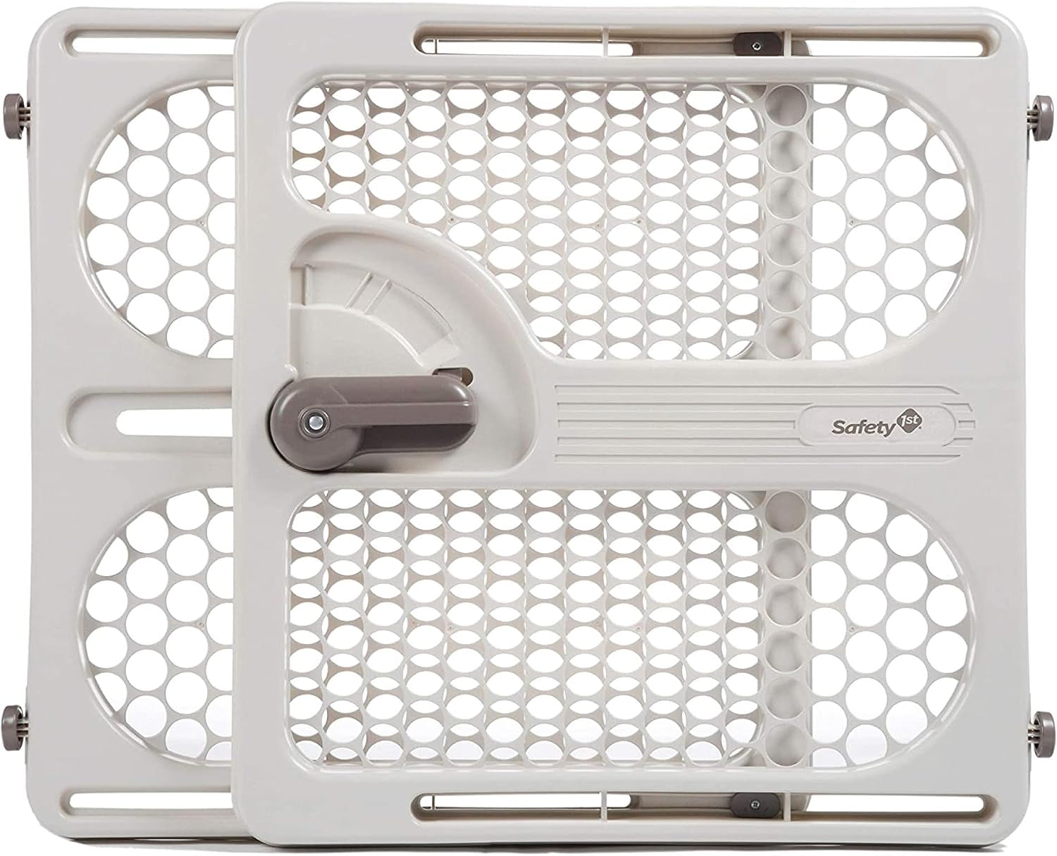 Pressure Mount Easy Fit Security Gate, Fits Spaces between 28" and 40", and 27" Tall, White