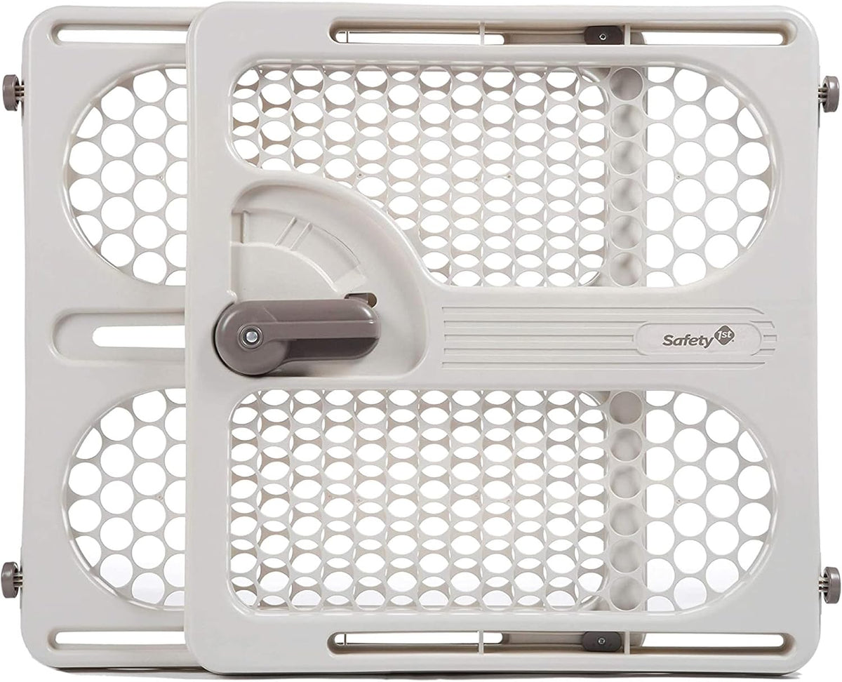 Pressure Mount Easy Fit Security Gate, Fits Spaces between 28" and 40", and 27" Tall, White