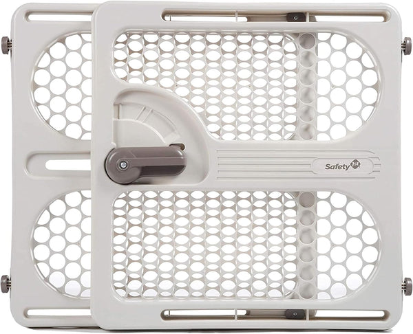 Pressure Mount Easy Fit Security Gate, Fits Spaces between 28" and 40", and 27" Tall, White