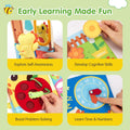 Dinosaur Busy Book for Toddlers 1-3