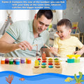 Wooden Magnetic Fishing Game for Kids Toddlers, Montessori Toys, Preschool Educational Learning Toys, Gifts for 3 4 5 Years Old Boys Girls, Travel Items for Kids