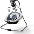 Simple Sway LX Baby Swing with Multi-Direction Lounger, Hutton