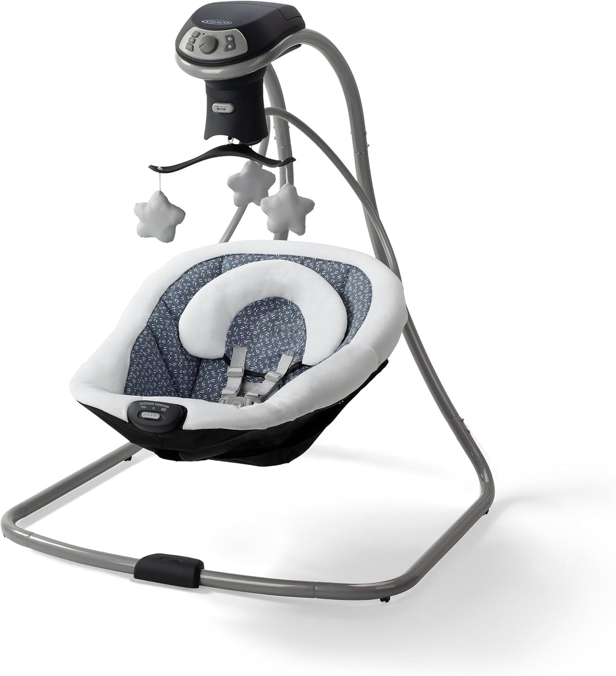 Simple Sway LX Baby Swing with Multi-Direction Lounger, Hutton