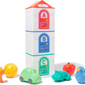 Official Learning Stacking House with 6 Surprises to Discover, Educational Toys & Toddler Toys for Girls & Boys Ages 18 Months to 3+ Years