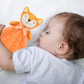 Fox Lovey for Baby Orange Soft Security Blanket Unisex Lovie Gift for Newborn Toddler 16 Inch