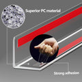 Self-Adhesive Clear Wall Corner Protector - 8Pack, 31.5 X 1.18 In
