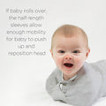 Transitional Swaddle Sack, Cotton, Tiny Arrows, 3-6Mo