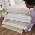Swing down Bedrail, White by Natural Handmade