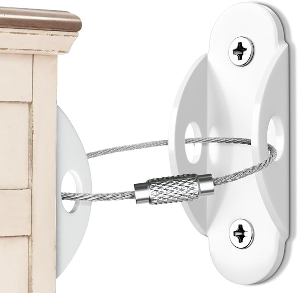 6-Pack anti Tip Furniture Anchor, Wall Strap for Baby Proofing