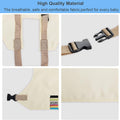 Baby Harness Seat for High Chair - Portable Universal Infant Feeding Safety Belt with Adjustable Straps, Foldable Washable Toddler Booster Harness for Travel, Shopping Cart & Restaurant (Khaki)