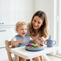 Silicone Baby Feeding Set, 14PCS, Silicone Bibs Baby Plates and Bowls Set