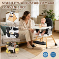 High Chairs for Babies and Toddlers, Portable Baby High Chair Adjustable