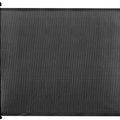 Retractable Baby Gate,Mesh Baby Gate or Mesh Dog Gate,33.6" Tall,Extends up to 55" Wide,Child Safety Gate for Doorways, Stairs, Hallways, Indoor/Outdoor (Black 33.6"X55")