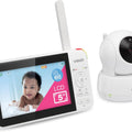 VM924 Pan & Tilt Video Baby Monitor, 5" LCD Screen, up to 17 Hrs Video Battery Life, Plug & Play, 1.33X Zoom, Night Vision, up to 1000Ft Range, Soothing Sounds, 2-Way Talk, Secured Transmission