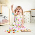 Wooden Magnetic Fishing Game, ABC Alphabet Color Sorting Puzzle