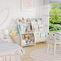 3 Tier Kids Bookshelf and Toy Storage, White