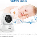 VM924 Pan & Tilt Video Baby Monitor, 5" LCD Screen, up to 17 Hrs Video Battery Life, Plug & Play, 1.33X Zoom, Night Vision, up to 1000Ft Range, Soothing Sounds, 2-Way Talk, Secured Transmission