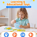 Talking Flash Cards for Toddlers 1-3, Upgraded 248 Sight Words Montessori Speech Therapy Toy, Autism Sensory Educational Learning Toys, Birthday Gifts for Boys Girls (Blue)
