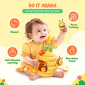 Baby Toys 6-12 Months, Soft Beehive with 5 Stuffed Sesnsory Bees