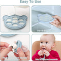 Baby Teething Toy with Fruit Food Feeder & Popsicle Freezer Molds Set
