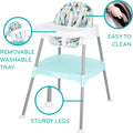 4-In-1 Eat & Grow Convertible High Chair,Polyester