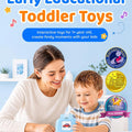 Talking Flash Cards for Toddlers 1-3, Upgraded 248 Sight Words Montessori Speech Therapy Toy, Autism Sensory Educational Learning Toys, Birthday Gifts for Boys Girls (Blue)