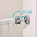 Easy Step 38.5-Inch (97.75Cm) Extra Wide Baby Gate, Award Winning Brand, Includes 6-Inch (15.25Cm) Extension Kit, 4 Pack Pressure Mount Kit and 4 Pack Wall Mount Kit