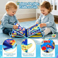 Toddler Busy Board - Montessori Toys for Toddler Boy Girl Birthday Gift, Educational Learning Sensory Busy Book for Toddlers Boys, Toddlers Activities Travel Toys for Airplane Car
