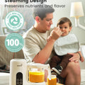 Baby Food Maker, Steamer & Blender Food Processor, White