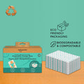 - Disposable, Biodegradable, & Compostable Change Mats. Waterproof & Leak-Proof Changing Pad, Super Soft, for Babies & Toddlers - 68X45 Cm, 10 Count
