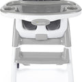 Smartclean Trio Elite 3-In-1 Convertible Baby High Chair, Toddler Chair, and Dining Booster Seat-Slate