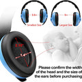 Baby Ear Protection Noise Cancelling Headphones for Babies for 3 Months to 3 Years (Blue)