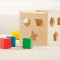 Shape Sorting Cube Wooden Classic Educational Toy