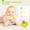 Silicone Baby Tissue Box Toy 6-12 Months Gifts for Boys Girls