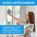 2 Pack Sliding Door Lock - Child Locks for Doors - Sliding Window Safety Lock - Sliding Door Child Lock for Sliding Windows,Sliding Door,Patio Door,Glass Door - No Drilling Tools Needed