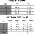 Bubblepanda Bamboo Sleep Sack 6-12 Months 1.0 Tog Soft Baby Sleeping Sacks