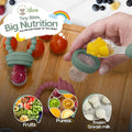 O’Doe Fruit Feeder | Baby Fruit Feeder Pacifier with 1 Feeders and 3 Nipples | Bpa-Free, Baby Food Feeder and Fruit Teether for Babies | Silicone Pacifier and Teething Soother | Ideal for Baby Feeding