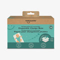 - Disposable, Biodegradable, & Compostable Change Mats. Waterproof & Leak-Proof Changing Pad, Super Soft, for Babies & Toddlers - 68X45 Cm, 10 Count