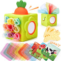 Silicone Baby Tissue Box Toy 6-12 Months Gifts for Boys Girls