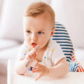 Silicone Baby Spoons Self Feeding 6 Months| 6 Pack Baby Feeding Spoons| Toddler Infant Led Weaning Spoon| Kid Spoon Ustensile Bebe (Beige/Tan/Brown)