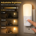 LOHAS LED Night Light Plug In, Dimmable Night Lights Soft White 2 Pack