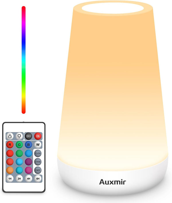 Night Light for Kids Baby, USB Rechargeable Touch Lamp with Remote