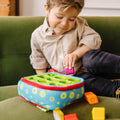 K’S Kids Take-Along Shape Sorter, 9 Textured Building Blocks & Soft Sensory Activity Bag, Montessori-Inspired Baby Toys for Toddlers, Preschool Learning Toys for Babies 9 Mo. & Up