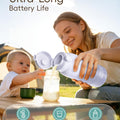 Portable Bottle Warmer for Breast Milk and Water, 17Oz Travel-Ready