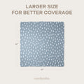 Muslin Swaddle Blankets Pack of 4 - Sun, Rainbow, Rain, Doodle