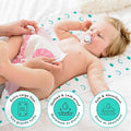 - Disposable, Biodegradable, & Compostable Change Mats. Waterproof & Leak-Proof Changing Pad, Super Soft, for Babies & Toddlers - 68X45 Cm, 10 Count