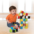 Press & Stay Sensory Blocks, Developmental Activity Blocks, 24-Piece Multicolor Stacking Toy Set for Babies & Toddlers 12 Months+