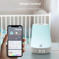 Sound Machine Baby - White Noise Machine for Baby Sleeping with Baby Nursery Night Light, 34 Soothing Sounds, Nap Timer, Smart Control, Alarm Clock for Baby Kids Gift - Baby Elephant Theme