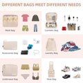8 Set Packing Cubes Luggage Packing Organizers for Travel Accessories