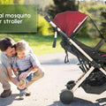 Mosquito Net, Baby Net for Stroller, Visible Breathable Mesh Strollers Cover Bug Netting for Bassinet, Pack N Play,Car Seat, Camping Travel Gear (Black)